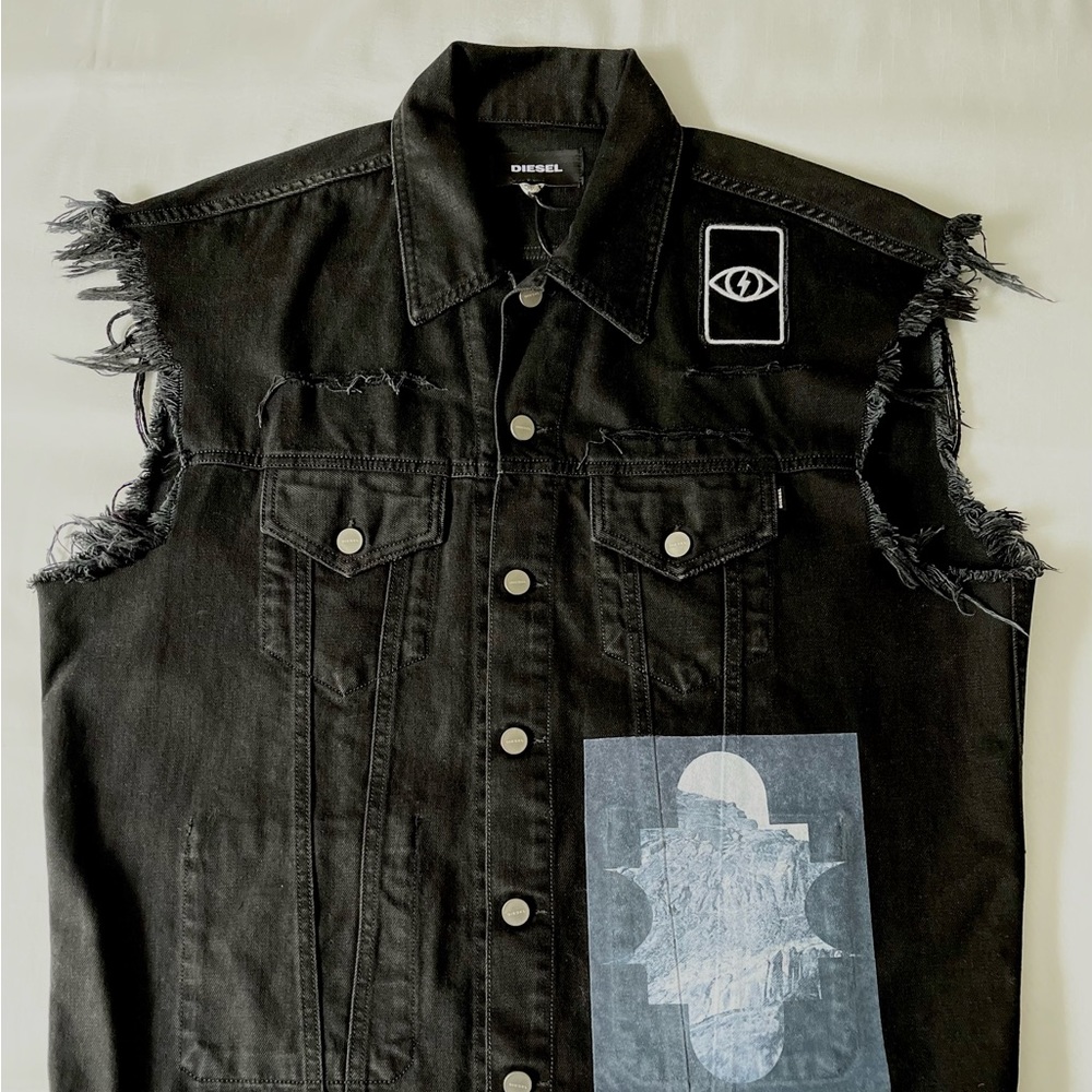 Men’s Diesel denim vest